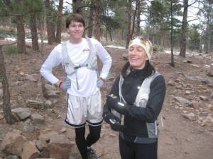 This was the first time I met Marcy and the first time I ran with the Banditos. Without the photographic evidence, I'd never believe there was a time when I wasn't donning the short shorts.