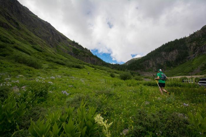 People say it's easy to get lost at Hardrock. Not so! If you see a mountain, go up it. Easy as pie. (Photo credit: Silke Koester)